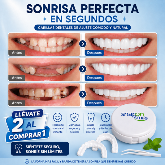 🦷 ¡Recupera la confianza de sonreír en segundos!. 🎉