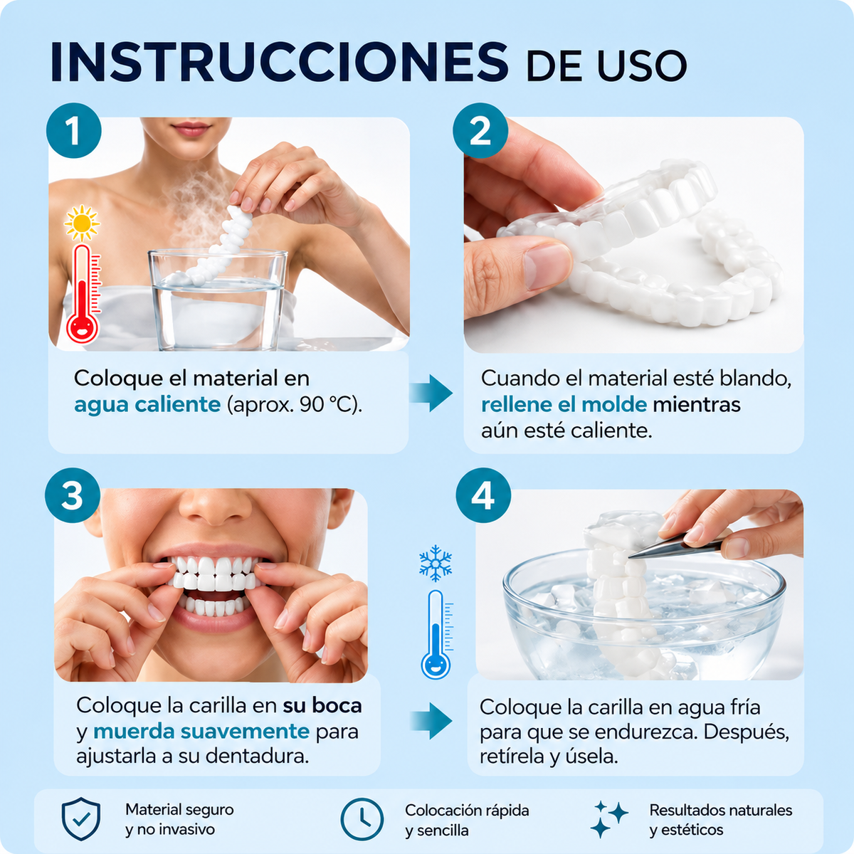 🦷 ¡Recupera la confianza de sonreír en segundos!. 🎉